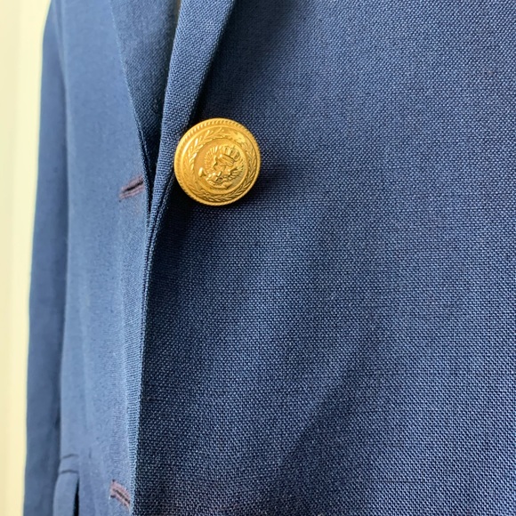 Talbots Petites blue blazer - Picture 2 of 3